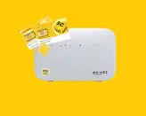 مودم ایرانسل اینترنت ثابت TD-LTE-4G TF-i60 S1 با بسته انتخابی