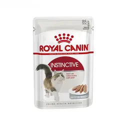 غذای پوچ گربه اینستینکتیو رویال کنین (Royal Canin Cat Instinctive Loaf Wet Pouch) وزن 85 گرم