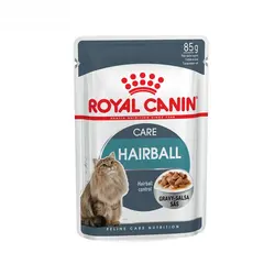 غذای پوچ گربه هیربال رویال کنین (Royal Canin Cat Hairball Wet Pouch) وزن 85گرم