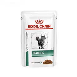 غذای پوچ گربه دیابتیک رویال کنین (Royal Canin Diabetic Pouch) وزن 85 گرم