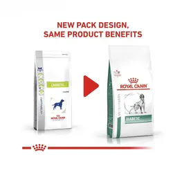 غذای خشک سگ رویال کنین مبتلا به بیماری دیابت (Royal Canin Diabetic Dog) وزن 1.5 کیلوگرم