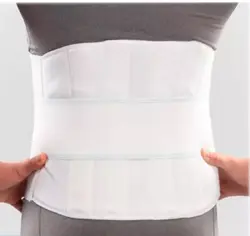 کمربند طبی سخت ( با آتل پلی آمید) Lumbosacral Corset with Hard Bar