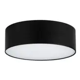 چراغ 16 وات ال ای دی گرد آلومینیومی بدنه مشکی میلادنور