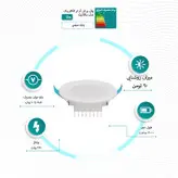 هالوژن 9 وات آرام الکتریک برش8