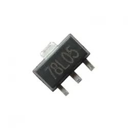 آی سی رگولاتور 78L05 دارای پکیج SOT-89