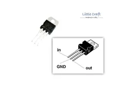 رگولاتور 12+ ولت 7812 پکیج TO-220