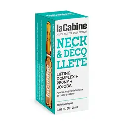 مشخصات، قیمت و خرید ویال صورت ضدپیری لاکابین ضد چروک و افتادگی گردن و دکلته La Cabine Neck & Décolle کد3164 (یک ویال)