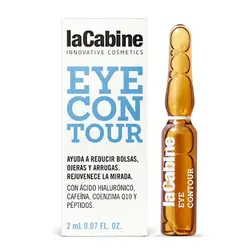 مشخصات، قیمت و خرید ویال کانتور کافئین دور چشم لاکابین ضد پف ضد چروک حاوی Q10 پپتاید هیالورونیک اسید یک عدد La Cabine Eye Contour کد0026