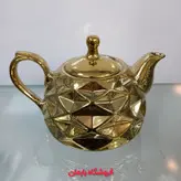سماور گازی رنگی سیلور مدل توپی سفید ترموکوپل دار