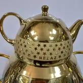 کتری قوری نزاز کد 3045 ستاره طلایی