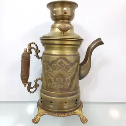 کتری شکاری استوانه قلم آنتیک