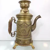 کتری شکاری استوانه قلم آنتیک