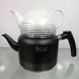 کتری قوری نزاز کد 2406 مشکی 3 لیتری