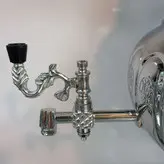 سماور گازی سیلور مدل سه کاره ویکتوریا اینه دار ترموکوپل دار 8 لیتری