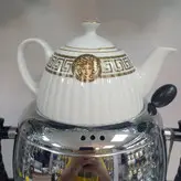 سماور برقی شیوا مدل پلوتون با قوری چینی