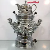 سماور گازی سیلور مدل سه کاره اینه دار ترموکوپل دار