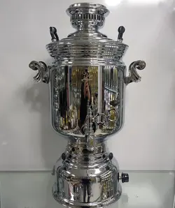 سماور گازی برادران سیفی مدل نمره 30 ظرفیت 20 لیتری مجلسی