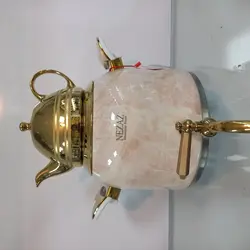 کتری قوری نزاز مدل سنگی کد 3024 کرم