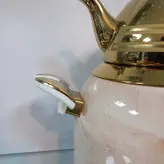 کتری قوری نزاز مدل سنگی کد 3024 کرم