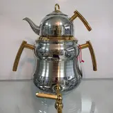 کتری قوری نزاز کد 4029 دسته طلایی