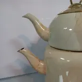 کتری قوری نزاز مدل سنگی کد 2416 کرم