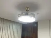 پنکه سقفی دو منظوره با موتور چپگرد و راستگرد نور سه حالته ، دارای ریموت کنترل