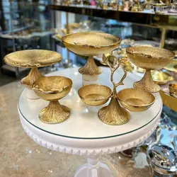 سرویس پذیرایی پایه شیپوری آلومینیوم