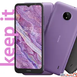 نوکیا (C10 (TA-1342 دو سیم کارت حافظه 16 گیگابایت و رم 2 گیگابایت(ارسال فوری)