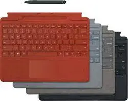 کیبورد تبلت مایکروسافت مدل Surface Pro X Signature مناسب برای تبلت مایکروسافت Surface Pro X به همراه قلم