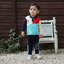 لباس نوزاد پسرانه جنس پنبه طرح پولو مناسب نوزاد تا یکسال