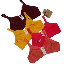 سوتین برند کرالاستر کش باریک سایز ۷۵ تا ۸۵ جنس دانتل زیر نخ