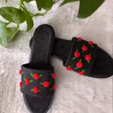 دمپایی روفرشی سایز ۳۷ تا ۳۹ جنس سوییت رنگ مشکی