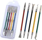 ست تیغ (کاتر) 5 عددی دارای دسته دوطرفه مدل SW-103