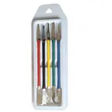 ست تیغ (کاتر) 5 عددی دارای دسته دوطرفه مدل SW-103