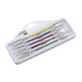 ست تیغ (کاتر)5 عددی دارای دسته دوطرفه مدل TE-018