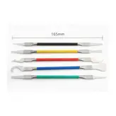 ست تیغ (کاتر)5 عددی دارای دسته دوطرفه مدل TE-018