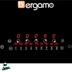 اجاق برقی صفحه ای برگامو 5 شعله مدل BG-EC5780