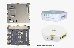 سوکت سیم کارت اصلی مودم FD-i40-E1 ایرانسل
