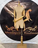 مانکن نیم تنه زنانه پینوکیویی پادار