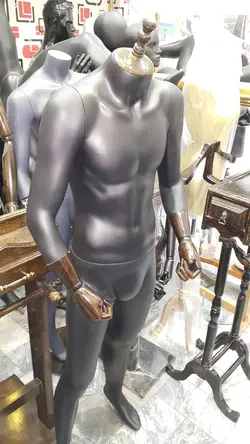 مانکن کامل مردانه مچ چوبی