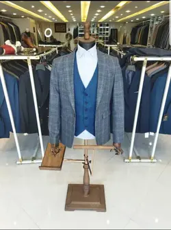 مانکن نیم تنه کت شلواری مردانه پینوکیویی