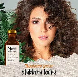 شامپو صاف کننده و ترمیم کننده وانیل مائوئی مویسچر Maui Vanilla Bean