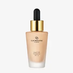 کرم پودر مایع قطره چکونی جوردانی گلد سیلک با spf12 کد 32920