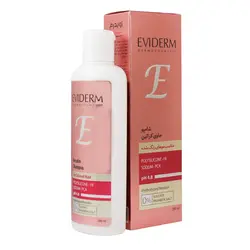 شامپو فاقد سولفات کراتینه مناسب موهای رنگ شده  200 میلی لیتر اویدرم  EVIDERM