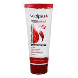 نرم کننده موی سر بانوان موهای رنگ شده  200 میلی لیتر اسکالپیا Scalpia