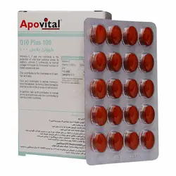 کپسول کیوتن پلاس 100 تعداد 40 عدد آپوویتال Apovital