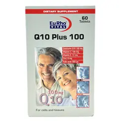 قرص کیوتن پلاس 100 میلی گرم 60 عدد یوروویتال Eurho Vital