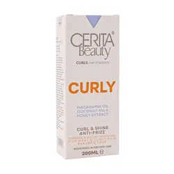شامپو مناسب موی فر 200 میلی لیتر سریتا بیوتی CERITA beauty