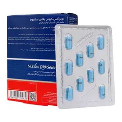 کپسول کیوتن پلاس سلنیوم30 عدد نوتراکس Nutrax
