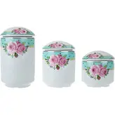 ست بانکه طرح گل مجموعه ۳ عددی
